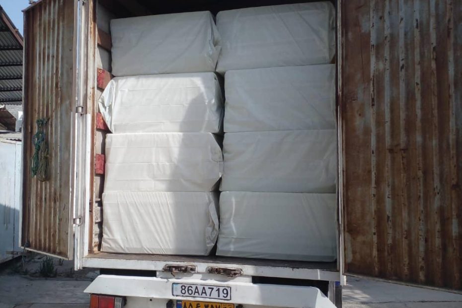 توزیع و فروش عایق شانه تخم مرغی پایاپکس 2 بارگیری عایق گرمایش از کف و عایق شانه تخم مرغی پایاپکس