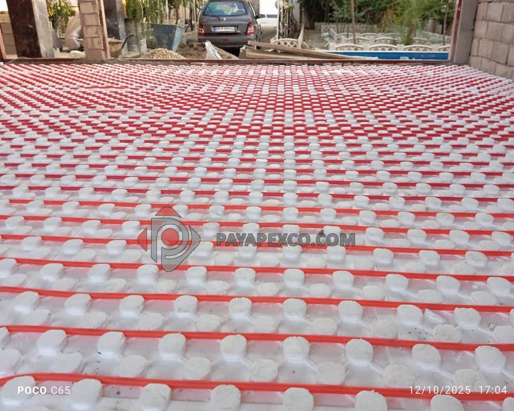 12 تولید، فروش، اجرای پروژه گرمایش از کف