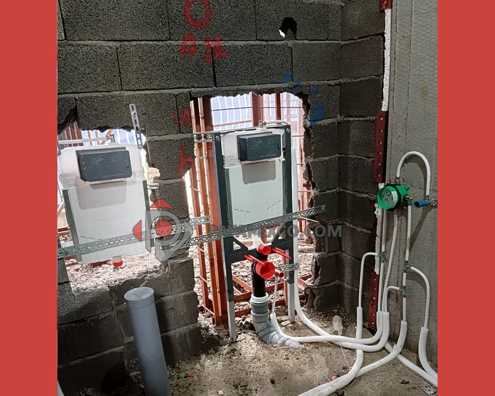 اجرای لوله کشی ساحتمان پایاپکس