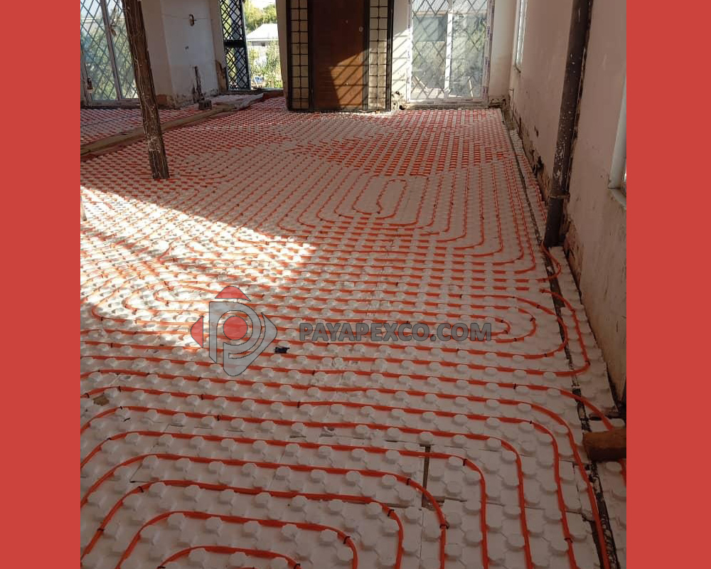 اجرای پروژه گرمایش از کف