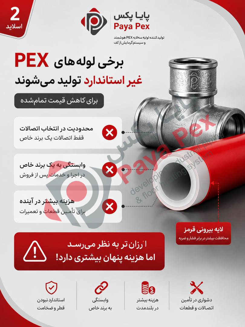 لوله پکس هوشمند قطر استاندارد پایا پکس - Image 7